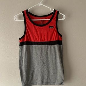 Flag nor fail color block tank women’s Small